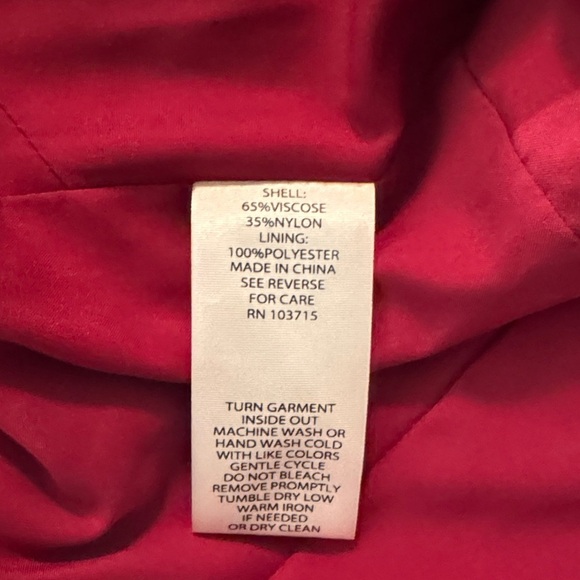 NWOT Nanette Lepore Dark Red/Yellow Burnout Floral Midi Pant Jumpsuit Vintage - Picture 7 of 15